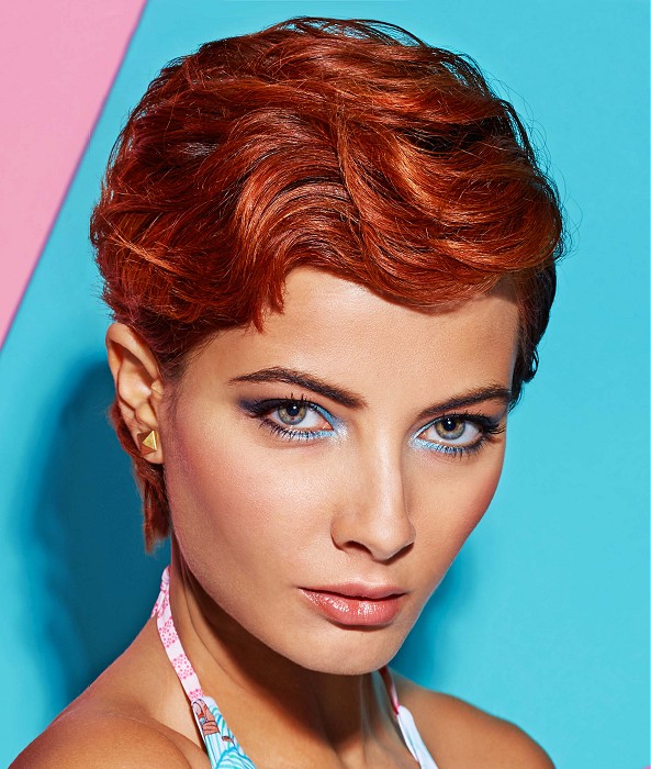 Tchip Coiffure Short Red Hairstyles